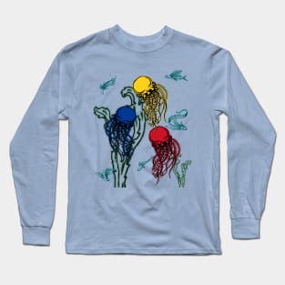 Colombia Jellyfish Long Sleeve T-Shirt